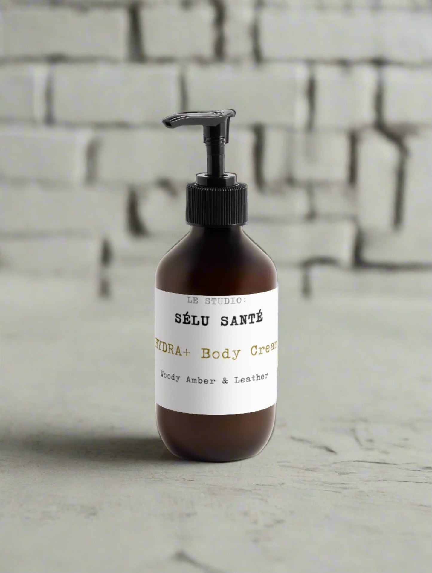 HYDRA+ Body Cream Amber + Leather