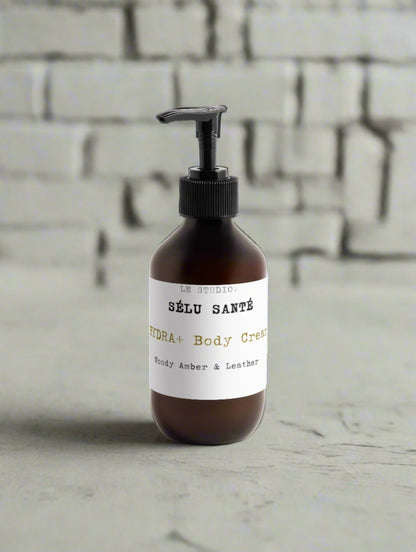HYDRA+ Body Cream Amber + Leather