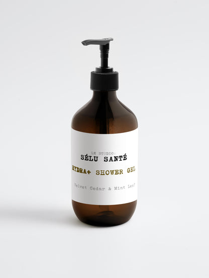 Hand & Body Wash, Peppermint & Dark Cedar